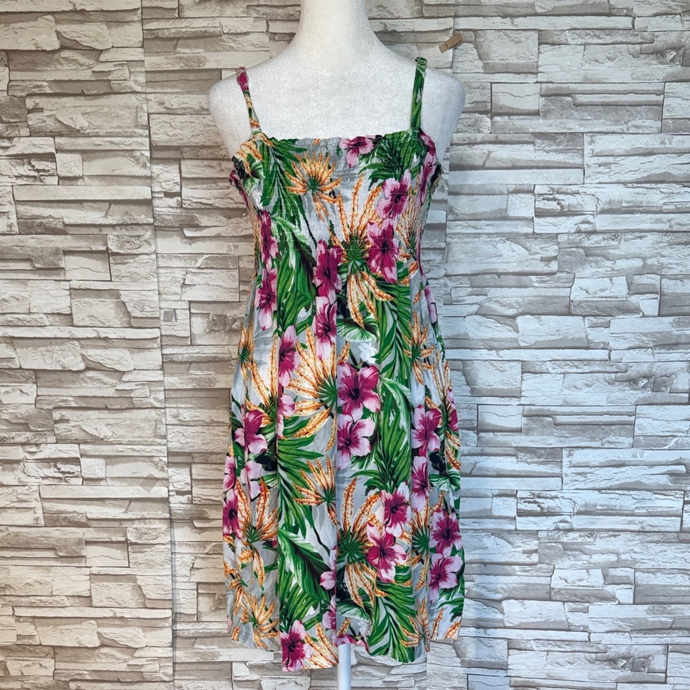 HULA BAY Hawaiian Smocked Dress